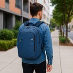 Mochila para Laptop Color Azul de 17.1 Plg