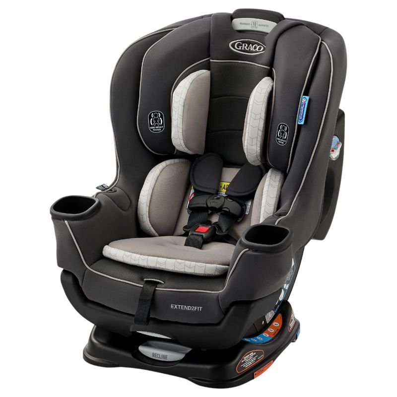 Silla para Carro Convertible Extend2Fit Negro