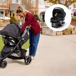 Carruaje Travel System Outpace LX Negro y Gris