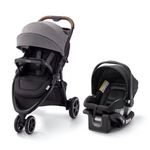 Carruaje Travel System Outpace LX Negro y Gris