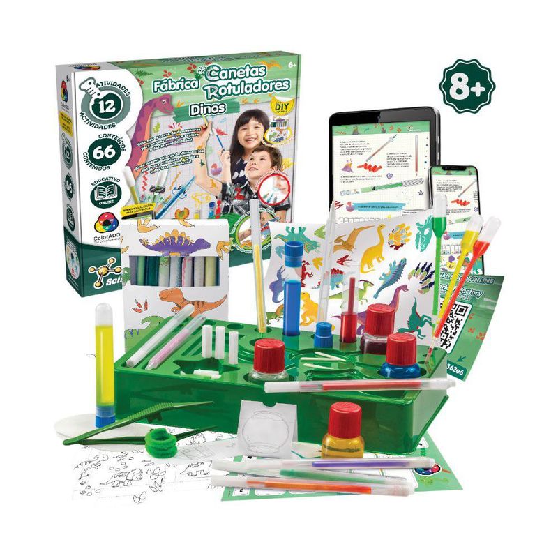 Fábrica De Marcadores Dinosaurios