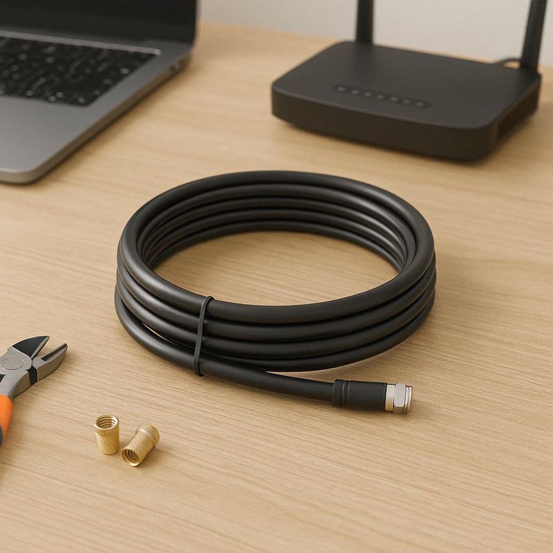 Cable de Audio y Video Coaxial Rg6 por Metro