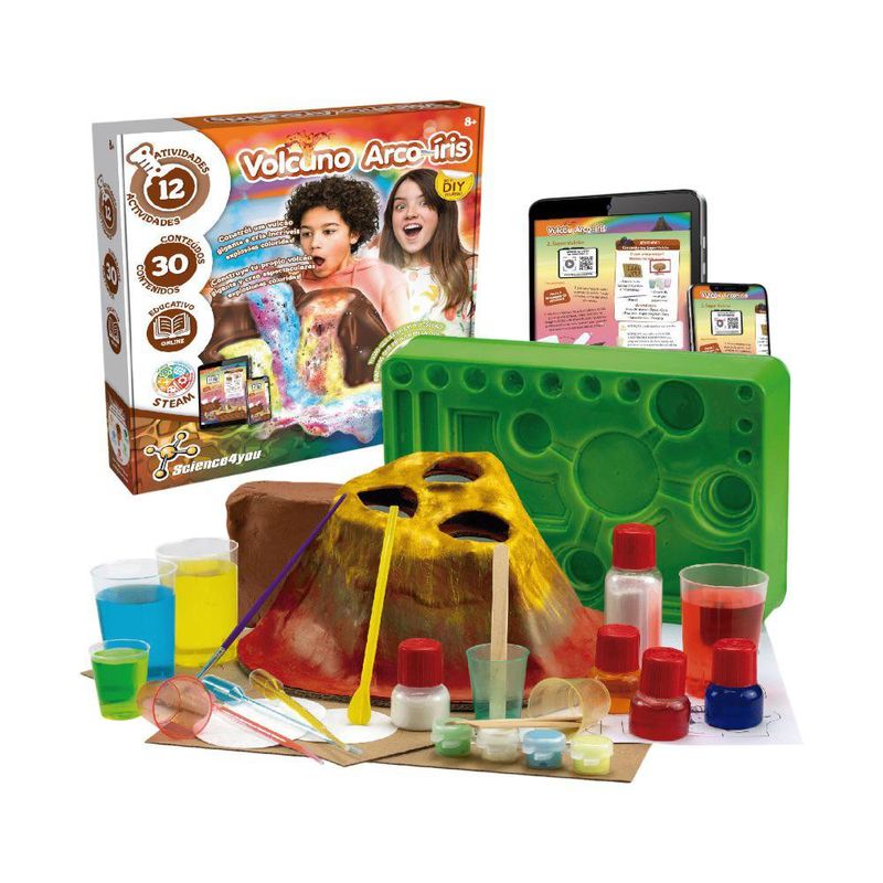 Kit Volcán Arcoíris de Science4You
