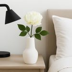 Peonía Artificial Blanca