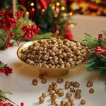 Set Mini Bellotas Decorativas Doradas