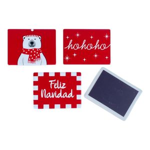 Imán Decorativo Navideño Polar con Diseños Surtidos