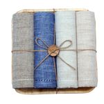 Set de Servilletas de Tela en Tonos Neutros