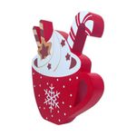 Placa de Pared con Diseño de Taza de Chocolate