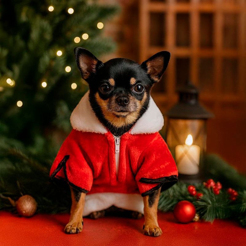 Chumpa Navideña para  Perro Xs