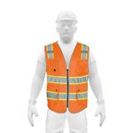 Chaleco de Seguridad de Alta Visibilidad Talla G