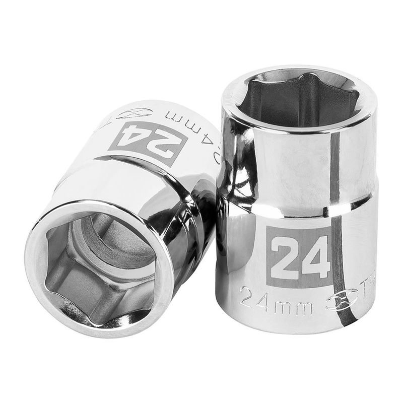 Dado de 24 Mm Hexagonal Raíz de 3/4 Plg
