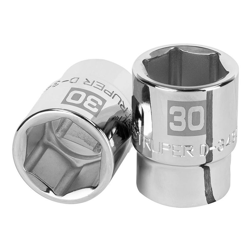 Dado de 30 Mm 6 Puntas Raíz de 3/4 Plg