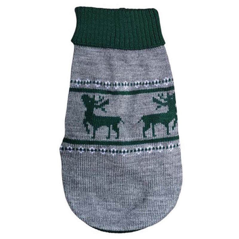 Suéter Tejido de Reno para Perro Xxs