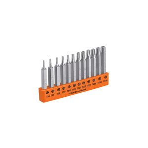 Juego de 12 Puntas Torx Combinadas con Seguro