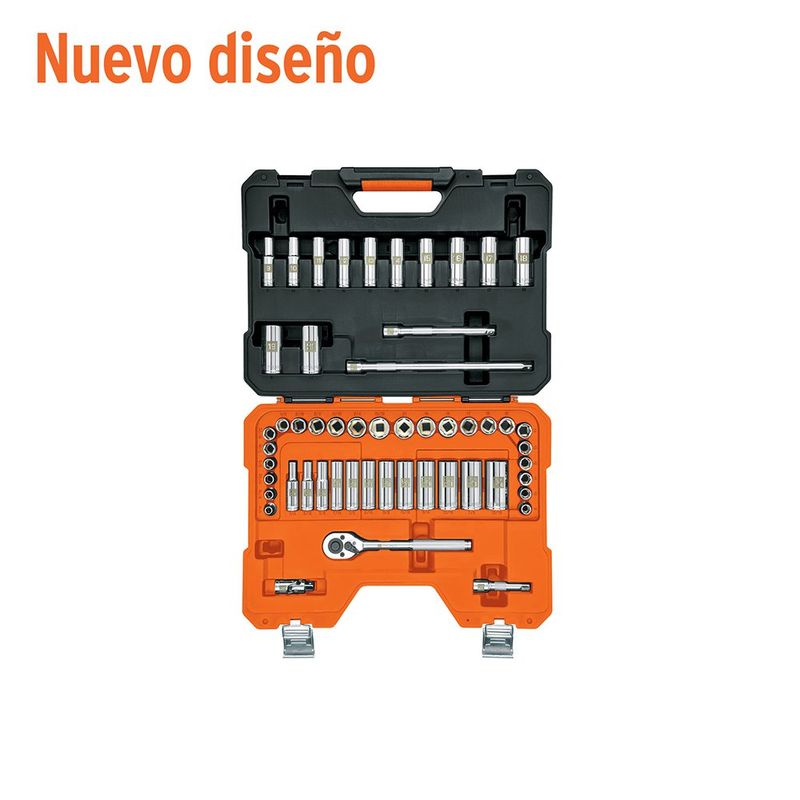 Juego de 53 Herramientas para Mecánico Raíz de 3/8 Mm