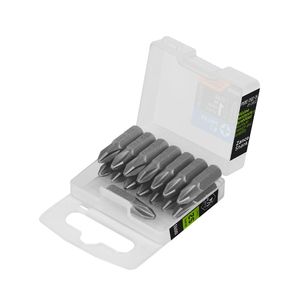 Estuche con 15 Puntas de Cruz Ph2 Largo 1 Plg