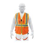 Chaleca de Seguridad para Arnés con Alta Visibilidad