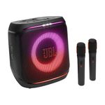 Bocina Portátil JBL PartyBox Encore 2 Karaoke de 100 W Bluetooth con 2 Micrófonos Inalámbricos