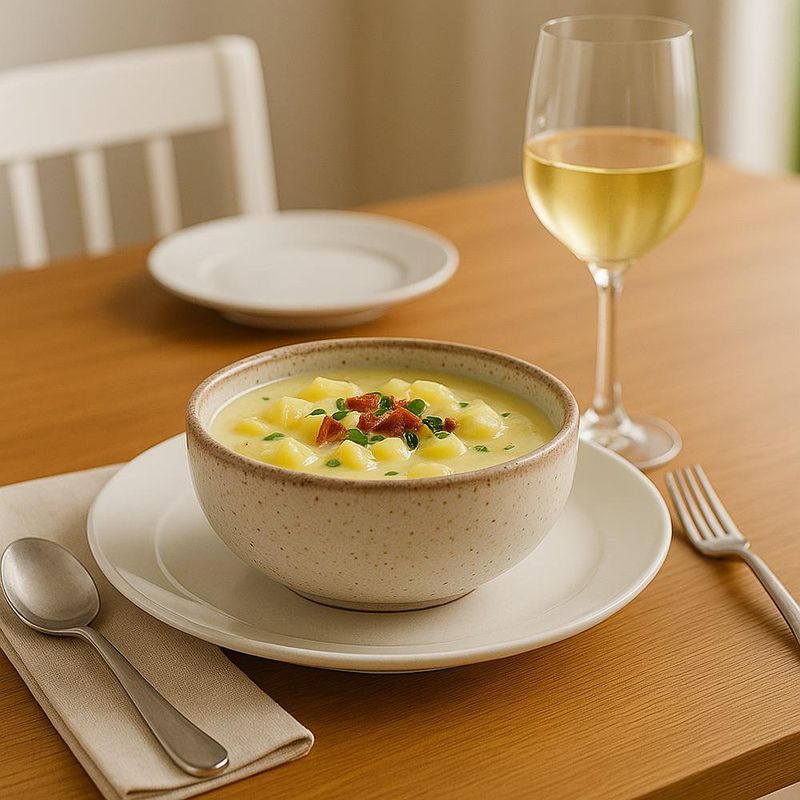 Plato de Cerámica Crema Tornasol