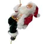 Santa Claus Colgante Trepando con Cuerda Decorativa