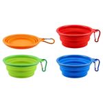 Bowl Portátil para Mascota de Silicón Colores Surtidos