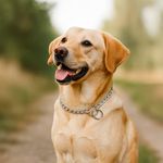 Collar de Metal para Perro Mediano
