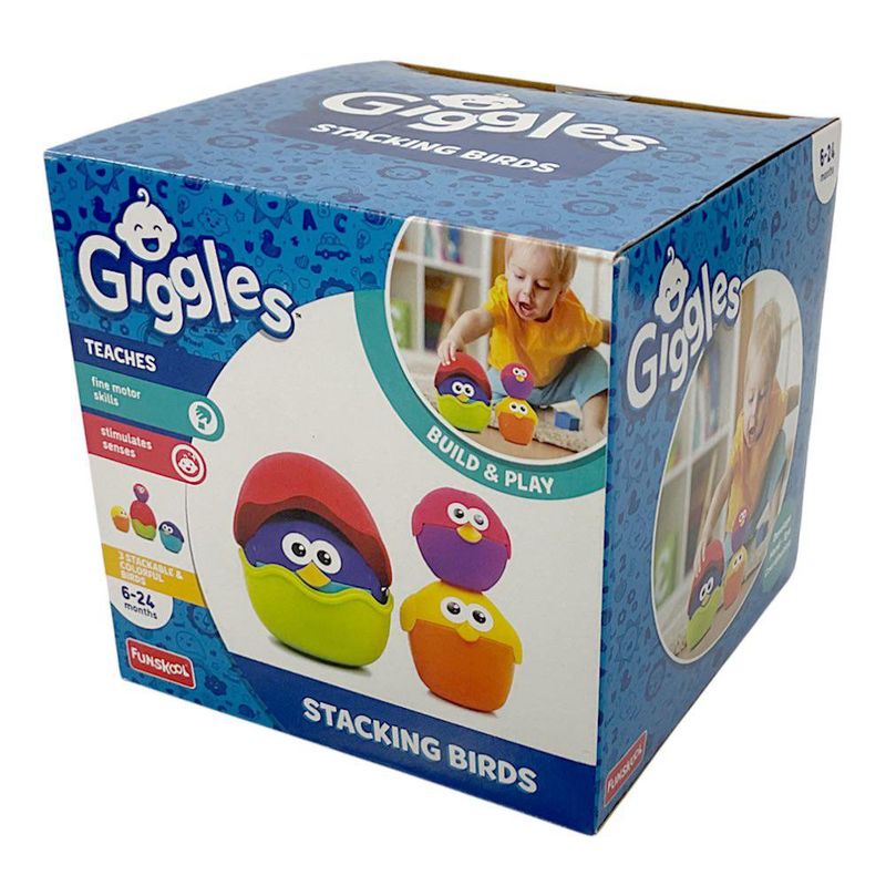 Juguete de Pájaros Apilables