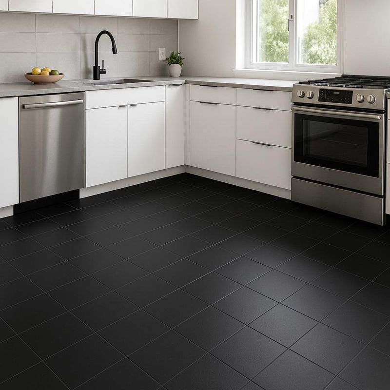 Piso Napoli Negro 20 X 20 Cm