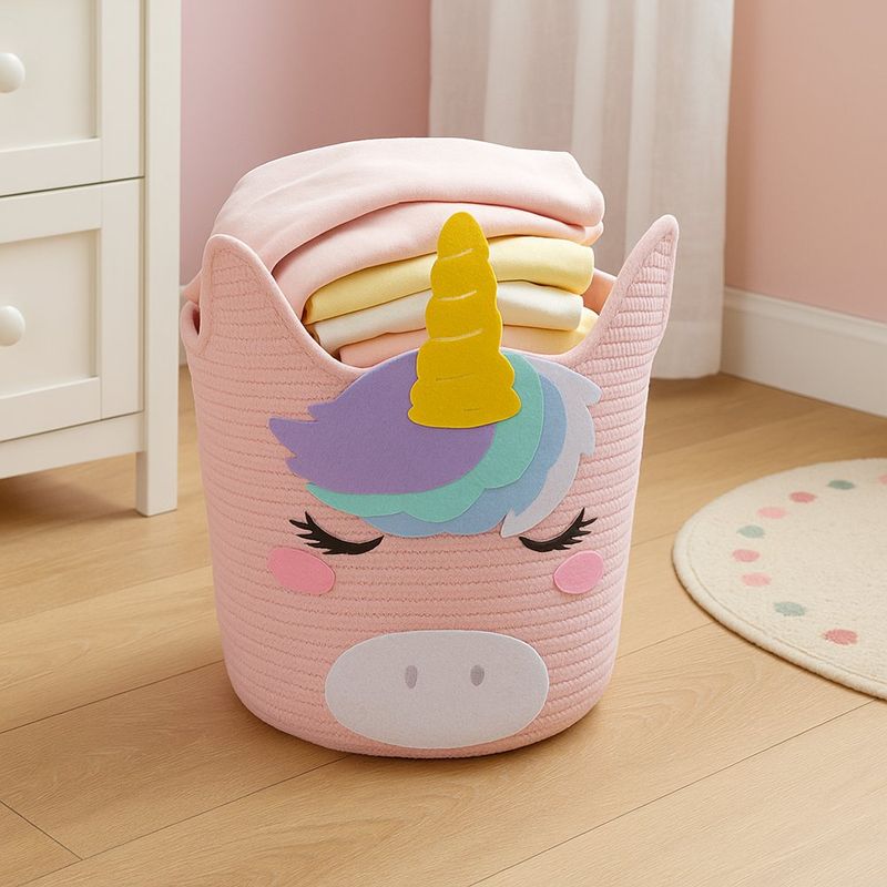 Cesto para Ropa Unicornio