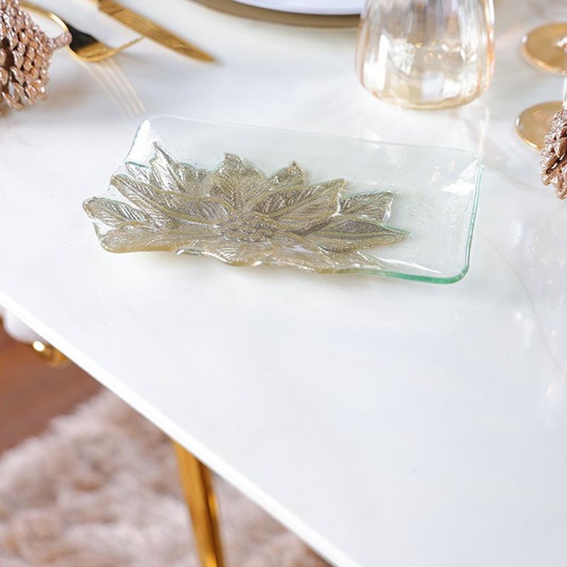 Centro de Mesa Decorativo Rectangular Estilo Moderno