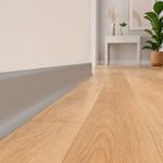 Zócalo Flexible Gris de 4 Plg por 1 M Lineal