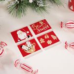 Set de Magnetos Navideños Decorativos con Diseños Variados