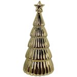 Mini Árbol Dorado Navideño Decorativo de Mesa