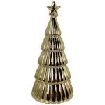 Mini Árbol Dorado Navideño Decorativo de Mesa