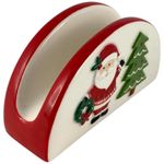 Servilletero Santa Claus Festivo