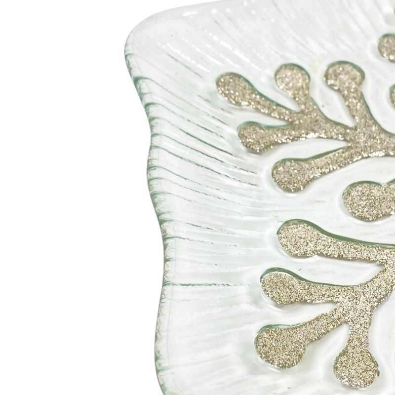 Plato de Mesa Decorativo en Estilo Navideño