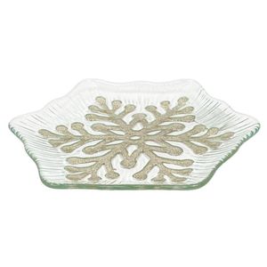 Plato de Mesa Decorativo en Estilo Navideño