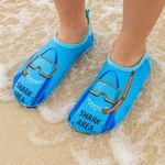 Zapatos Acuáticos con Diseño de Tiburón Buceador Talla 30/31