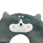Cojín De Cuello Infantil Con Diseño De Husky