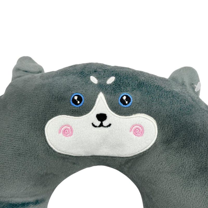Cojín De Cuello Infantil Con Diseño De Husky