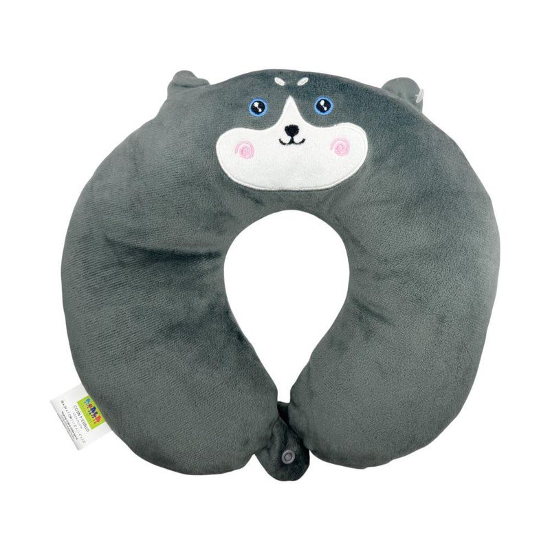 Cojín De Cuello Infantil Con Diseño De Husky