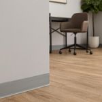 Zócalo Flexible Gris de 3 Plg por 1 M Lineal