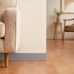 Zócalo Flexible Gris de 3 Plg por 1 M Lineal