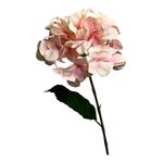 Flor Decorativa Hortensia Rosada