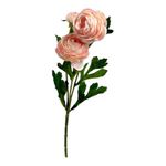 Flor Decorativa Ranúnculo Color Coral