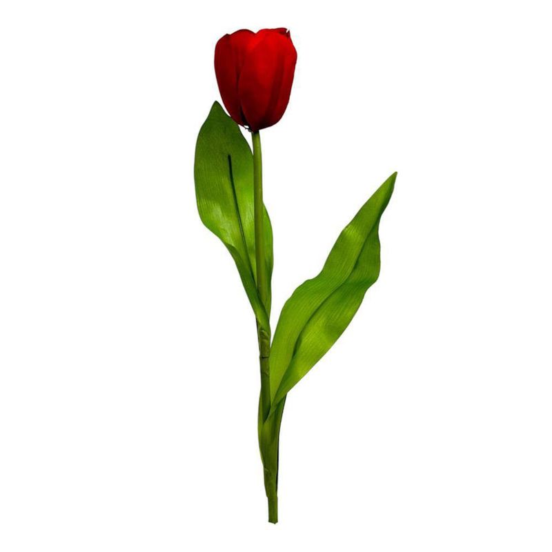 Flor Decorativa Tulipán Rojo