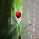 Flor Decorativa Tulipán Rojo