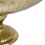 Base Decorativa en Aluminio Dorado