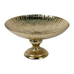Base Decorativa en Aluminio Dorado