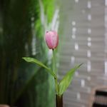 Flor Decorativa Tulipán Rosado